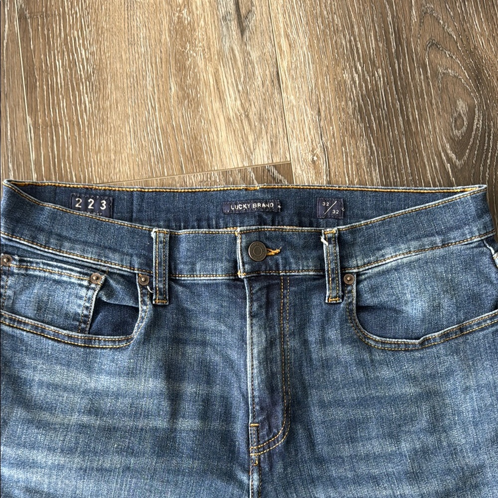 Lucky Brand Men's Medium Blue Straight Jeans